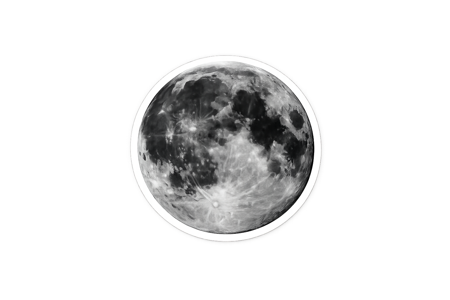 Черно-белые наклейки