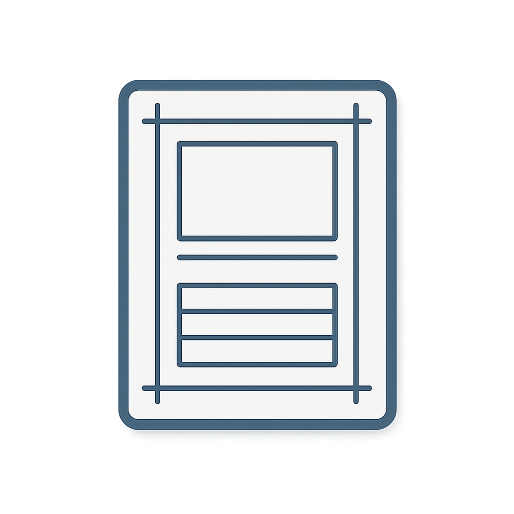 Общие требования к макетам