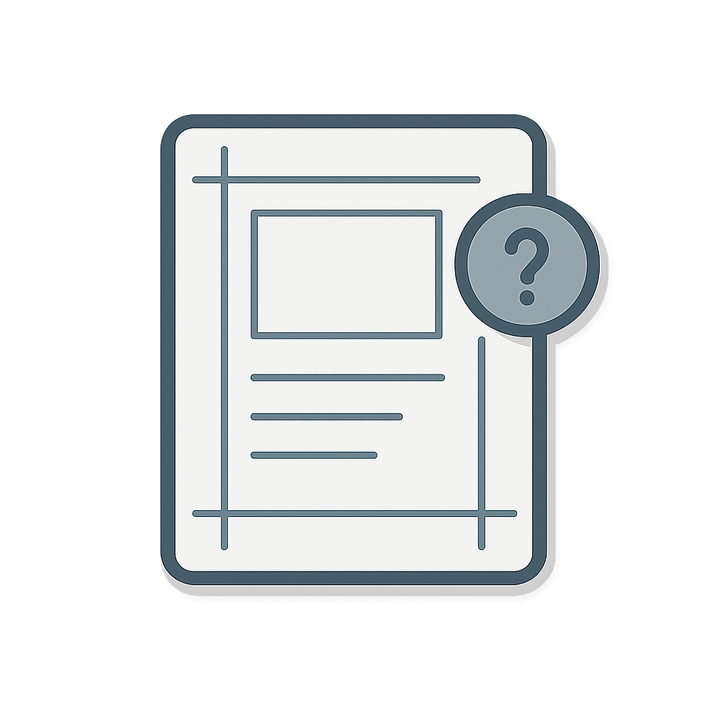 Частые вопросы при подготовке макетов